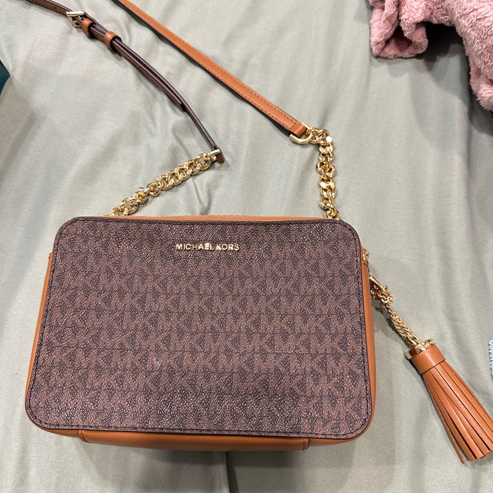 Michael Kors Brown Crossbody Bag